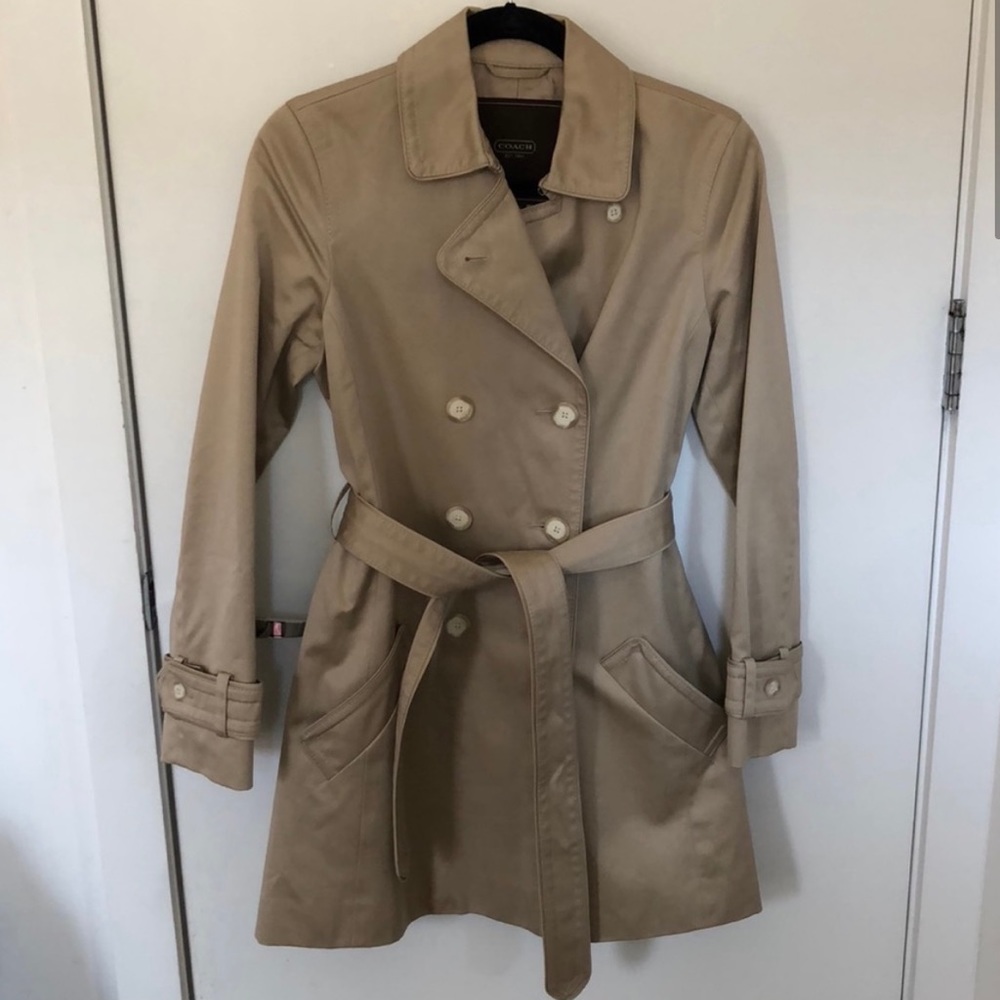 Coach trench coat